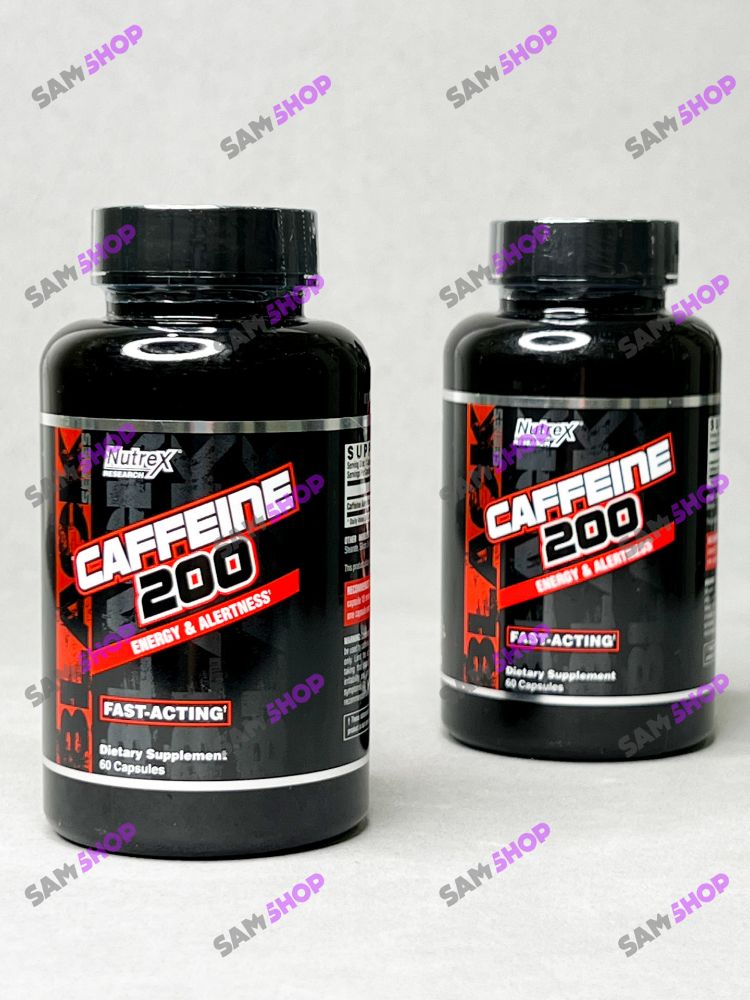 کافئین ناترکس - Nutrex Caffeine 200 - سم7شاپ - Sam7shop.ir