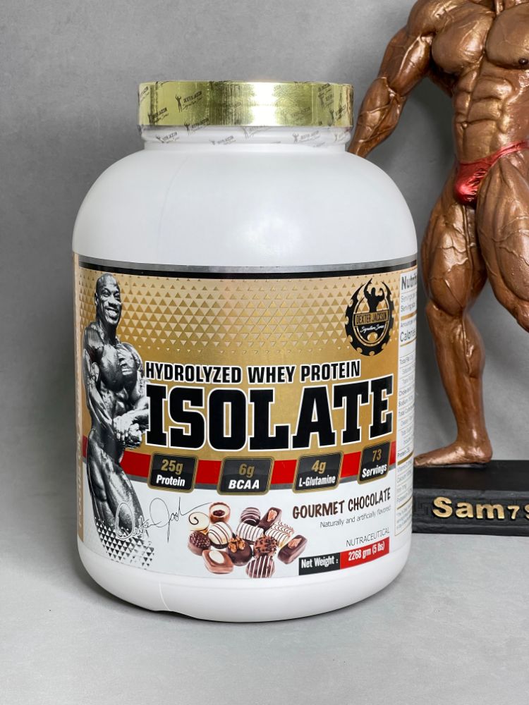 پروتئین وی ایزوله هیدرولیز دکستر جکسون - Dexter Jackson Hydrolyzed Whey Protein Isolate - سم7شاپ - sam7shop.ir