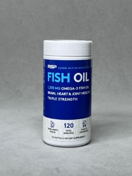 امگا ۳ برند آر اس پی RSP ( مکمل روغن ماهی ) - RSP NUTRITION OMEGA ۳ FISH OIL - سم۷شاپ - sam۷shop.ir