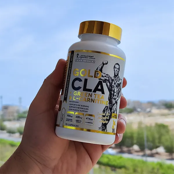 cla الکارنتین و چای سبز کوین لورون | Kevin Levrone Gold CLA+L-Carnitine+Green Tea-سم7شاپ-sam7shop