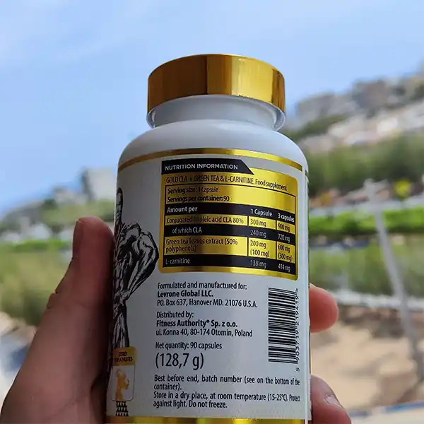 cla الکارنتین و چای سبز کوین لورون | Kevin Levrone Gold CLA+L-Carnitine+Green Tea-سم7شاپ-sam7shop