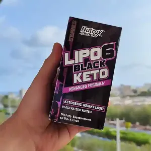 چربی سوز لیپو 6 بلک کتو ناترکس | Lipo 6 Black Keto Nutrex-سم۷شاپ-sam۷shop