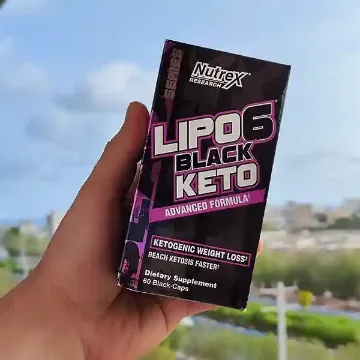 چربی سوز لیپو 6 بلک کتو ناترکس | Lipo 6 Black Keto Nutrex-سم۷شاپ-sam۷shop