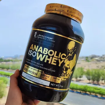 وی ایزوله آنابولیک کوین لورون | Kevin Levrone Anabolic Iso Whey - سم سون شاپ - sam۷shop