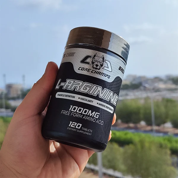 آرژنین کر چمپس - CORE CHAMPS L-ARGININE ۱۰۰۰MG - سم۷شاپ - sam۷shop.ir