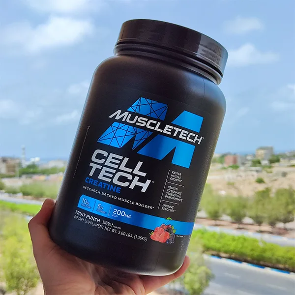 کراتین ترکیبی ماسل تک | Muscletech CELL-TECH 3 lbs-سم7شاپ-sam7shop