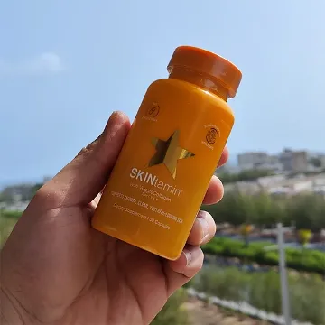 کپسول تقویت کننده پوست اسکین تامین برند هیرتامین | Hairtamin skintamin capsule-سم7شاپ-sam7shop