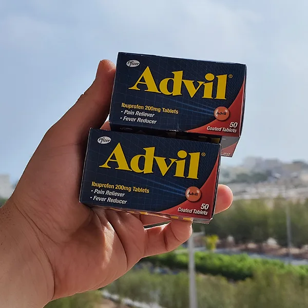 قرص ادویل امریکایی | Advil Ibuprofen-سم7شاپ-sam7shop