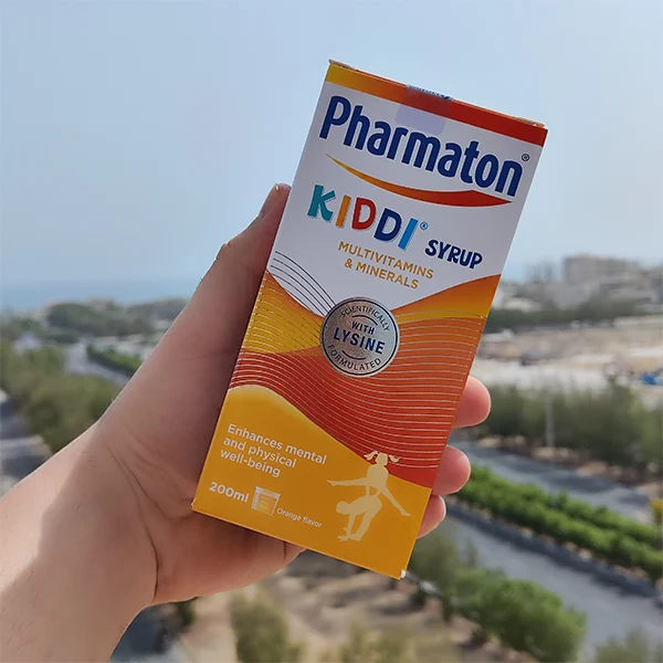 شربت فارماتون کودکان اصل سوئیس Pharmaton Kiddi Syrup 200m l-سم7شاپ-sam7shop