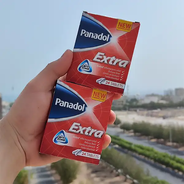 قرص پانادول اکسترا قرمز 24 عددی - PANADOL EXTRA 24 TAB-سم7شاپ-sam7shop