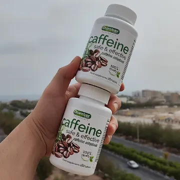 قرص کافئین کوامترکس | Quamtrax Essentials Caffeine 200mg 180 tablets-سم7شاپ-sam7shop