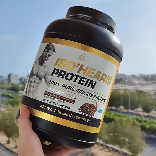 پروتئین وی ایزوله بی پی آی طرح جدید تیتان | BPI ISO'HEARN - 100% Whey Protein Isolate (70 Servings)-سم7شاپ-sam7shop