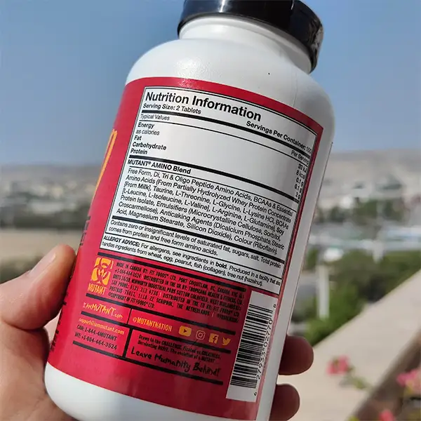 آمینو موتانت 300 عددی | Mutant Amino 300 tab- سم سون شاپ- sam7shop.ir