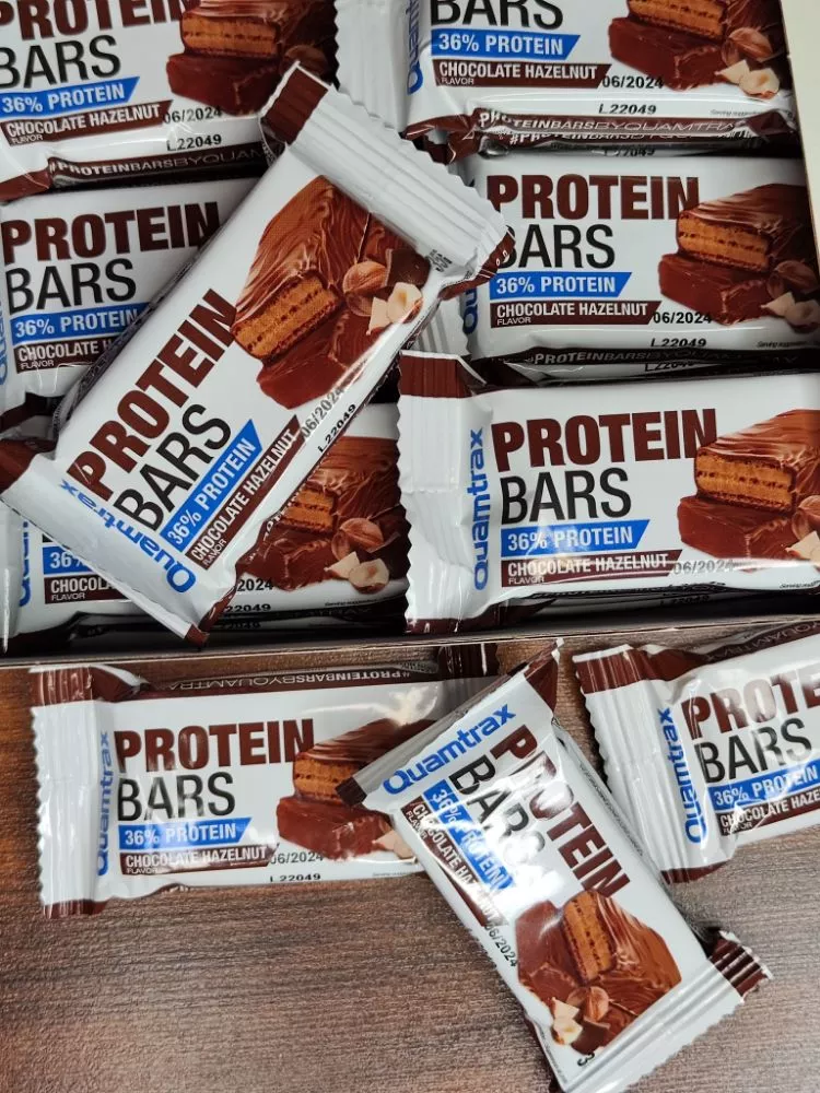 شکلات پروتئین بار کوامترکس 32 عددی | Quamtrax protein bar chocolate - سم7شاپ - sam7shop