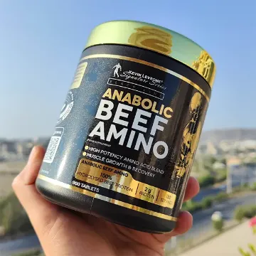 آمینو بیف آنابولیک کوین 300 عددی | KEVIN LEVRONE ANABOLIC BEEF AMINO 300 TAB - سم سون شاپ-sam7shop.ir