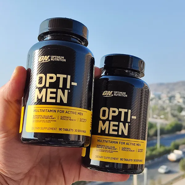 مولتی ویتامین اپتی من اپتیموم نوتریشن 90عددی | Optimum Nutrition Opti Men Multivitamin 90Tabs- سم سون شاپ- sam7shop.ir