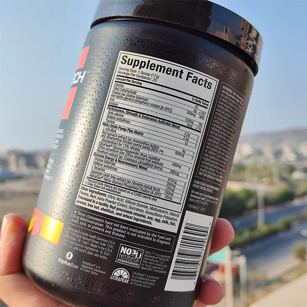 پمپ شاتر ماسل تک | MuscleTech Shatter Pre-Workout- سم سون شاپ- sam7shop.ir