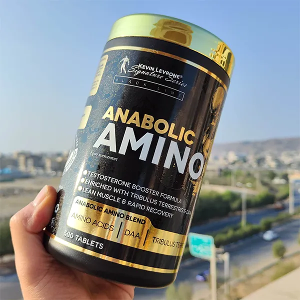 آنابولیک آمینو کوین لورون 500 عددی |  Kevin Levrone Anabolic Amino 500tabs- سم سون شاپ - sam7shop.ir