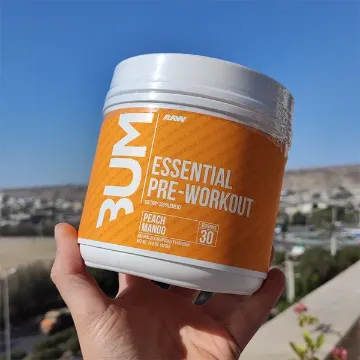 پمپ CBUM اسنشال راو ناتریشن |  RAW Nutrition CBUM Essential Pre Workout -سم سون شاپ-sam7shop.ir