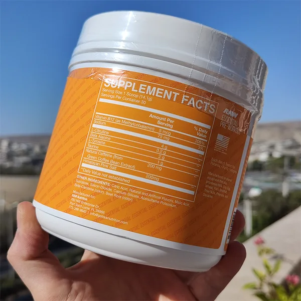 چربی سوز پودری ترموژنیک راو ناتریشن | RAW NUTRITION BURN THERMOGENIC POWDER-سم سون شاپ-sam7shop.ir