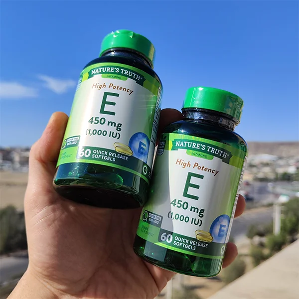 ویتامین E 450 MG نیچرز تروس آمریکا | Nature's Truth HIGH POTENCY VITAMIN E 450 MG- سم سون شاپ- sam7shop.ir