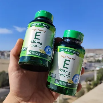 ویتامین E 450 MG نیچرز تروس آمریکا | Nature's Truth HIGH POTENCY VITAMIN E 450 MG- سم سون شاپ- sam7shop.ir