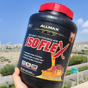 پروتئین وی ایزوله آلمکس - Allmax Iso Flex - سم۷شاپ - sam۷shop.ir