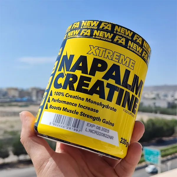 کراتین مونوهیدرات ناپالم فا ناتریشن | FA NUTRITION NAPALM CREATINE MONOHYDRATE- سم7شاپ- sam7shop.ir