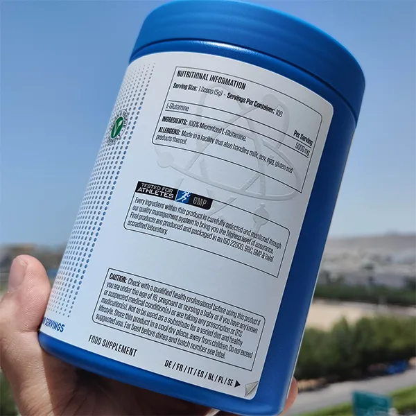 گلوتامین اپلاید 500 گرمی | Applied Nutrition L Glutamine Powder-سم7شاپ-sam7shop