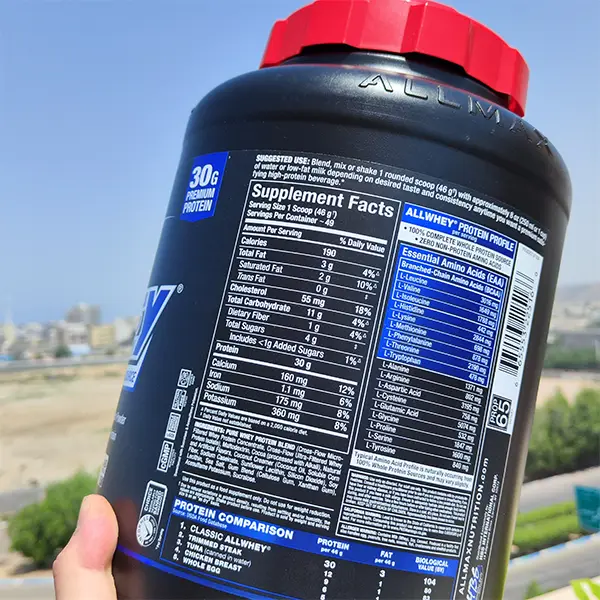 پروتئین آل وی کلاسیک آلمکس | ALLMAX Classic All Whey-سم7شاپ- sam7shop.ir