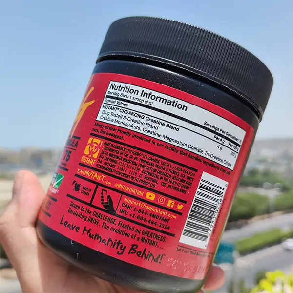 کراتین ترکیبی پیشرفته کری کونگ موتانت 300گرمی | Mutant CreaKong Creatine Powder 300g-سم7شاپ-sam7shop.ir