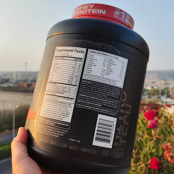 پروتئین وی نیتروتچ ریپد ماسل تک